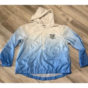Harry Potter Hogwarts School of Witchcraft Wizardry Ombre Windbreaker Jacket M‎